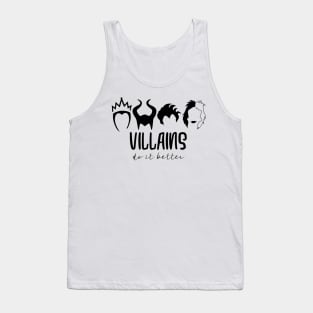 Villains Do It Better Tank Top